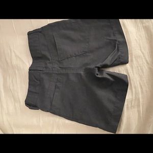 Charcoal adjustable toddler shorts